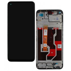 Дисплей для Oppo A76, черный, с рамкой, Original (PRC), CPH2375 Дисплей для Oppo A76, черный, с рамкой, Original (PRC), CPH2375