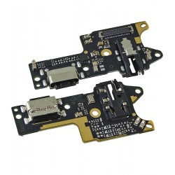 Шлейф для Xiaomi Redmi 9, коннектора зарядки, (плата зарядки), High Copy, M2004J19G, M2004J19