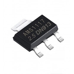 AMS1117-2.5 SOT223 Мікросхема, стабілізатор з малим падінням AMS1117-2.5 SOT223 Мікросхема, стабілізатор з малим падінням