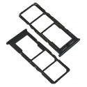 Держатель SIM-карты для Samsung A235 Galaxy A23, черный