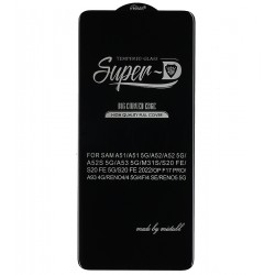 Защитное стекло для Samsung A515 Galaxy A51 (2019), A525 Galaxy A52, A526 Galaxy A52, A536 Galaxy A53 5G, 5D, MTB Super, черное