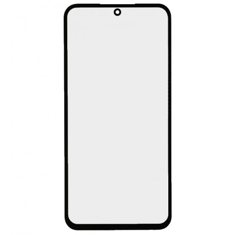 Скло дисплея для Samsung A546 Galaxy A54, з ОСА-плівкою, чорне
