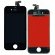 Дисплей iPhone 4S, чорний, з рамкою, з сенсорним екраном (дисплейний модуль),high-copy