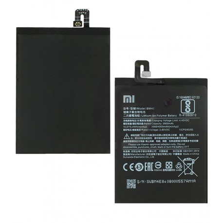 Аккумулятор BM4E Xiaomi Pocophone F1, Li-Polymer, 3,85 B, 4000 мАч
