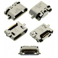 Коннектор зарядки Micro-USB для Nokia 502 Asha Dual Sim, X2 Dual Sim, 5 pin, тип-B Коннектор зарядки Micro-USB для Nokia 502 Asha Dual Sim, X2 Dual Sim, 5 pin, тип-B