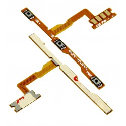 Шлейф Xiaomi Redmi Note 9, кнопки включення, бічних клавіш, M2003J15SC, M2003J15SG, M2003J15SS