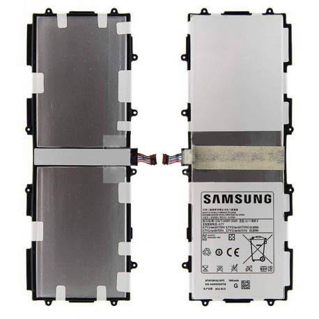 Акумулятор (акб) SP3676B1A(1S2P) для планшету Samsung N8000 Galaxy Note, P5100 Galaxy Tab2, P5110 Galaxy Tab2, P7500 Galaxy Tab, P7510 Galaxy Tab, Li-ion, 3,7 В, 7000 мАч, #GH43-03562A