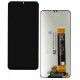 Дисплей для Samsung A235 Galaxy A23, чорний, без рамки, Оригінал (переклеєне скло)