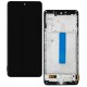 Дисплей для Samsung M526 Galaxy M52 5G, черный, с рамкой, High Copy, (OLED)