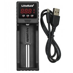 Зарядное устройство Liitokala Lii-S1, 1 канал, Ni-Mh/Li-ion/Ni-CD/18650