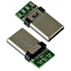 Коннектор Type-C на плате (male/штекер), без корпуса Коннектор Type-C на плате (male/штекер), без корпуса