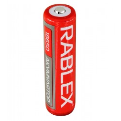 Аккумулятор 18650 Rablex, (Li-ion 3.7V 2800mAh) с защитой Аккумулятор 18650 Rablex, (Li-ion 3.7V 2800mAh) с защитой