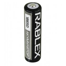 Акумулятор 18650 Rablex, (Li-ion 3.7V 3400mAh) Акумулятор 18650 Rablex, (Li-ion 3.7V 3400mAh)
