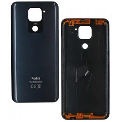 Задня панель корпусу Xiaomi Redmi Note 9, чорна, M2003J15SC, M2003J15SG, M2003J15SS
