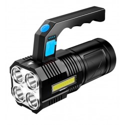 Фонарь переносной BL-X508 (4 LED+COB) (ЗУ USB, 14,5см), встроенный аккумулятор