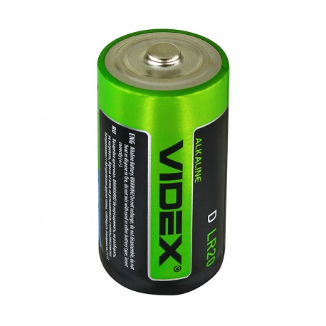 Батарейка Videx LR20, 1шт
