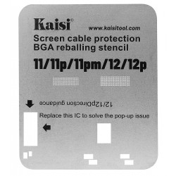 BGA трафарет Kaisi для микросхемы дисплея iPhone 11, iPhone 11 Pro, iPhone 11 Pro Max, iPhone 12, iPhone 12 Pro