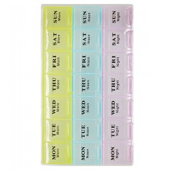 Пластиковый бокс R529A (214*121*25мм, 21 ячейка)