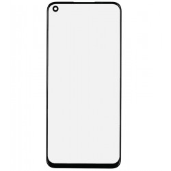 Стекло дисплея Oppo A76, с OCA-пленкой, черное Стекло дисплея Oppo A76, с OCA-пленкой, черное