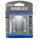 Акумуляторна батарея Rablex Rechargable R03 AAA 1000 мАг, 2 шт