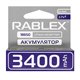 Аккумулятор 18650 Rablex, (Li-ion 3.7V 3400mAh) с защитой