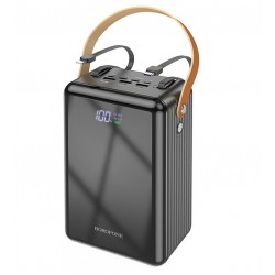 Power bank Borofone BJ32 80000 мАч Terra fully compatible |3USB/2Type-C/Lightning, 22.5W/3A, PD/QC|, черный