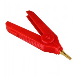 Зажим Кельвина HM-065 90мм Красный Зажим Кельвина HM-065 90мм Красный