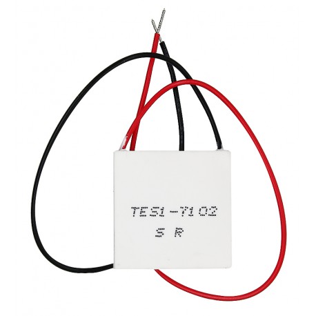 Термоелемент Пельтьє TEC1-07102 (23х23)мм, 2А, 8V