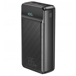 Power bank XO PR201, 30000мАч, 2USB QC 22.5W / 1Type-C PD65W, черный