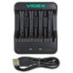 Зарядний пристрій Videx VCH-N401 4-х канальна, AAA, AA