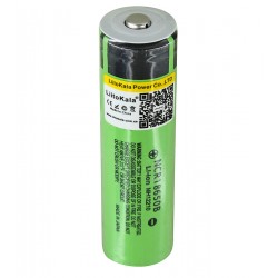 Акумулятор 18650 LiitoKala NCR 34B-JT, без захисту, опуклий плюс, (Li-ion 3.7V 3400mAh)