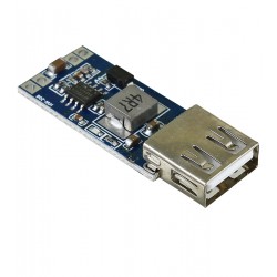 DC-DC USB 5V / 3A перетворювач понижуючий Uin 7,5-28V DC-DC USB 5V / 3A перетворювач понижуючий Uin 7,5-28V