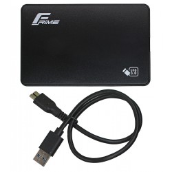 Карман внешний 2.5" Frime (FHE10.25U30) Plastic USB 3.0 Black