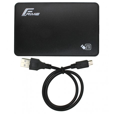 Карман зовнішній для жорсткого диску 2.5" Frime (FHE10.25U20) USB 2.0 Black