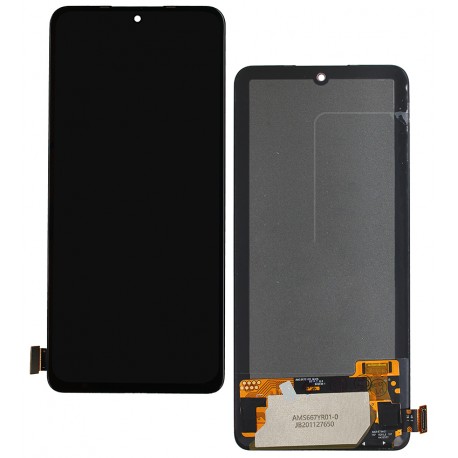Дисплей Xiaomi Redmi Note 12 Pro 4G, чорний, без рамки, High Copy, (OLED)