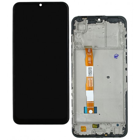 Дисплей для Vivo Y21 (2021), черный,с сенсорным экраном (дисплейный модуль), с рамкой, черный