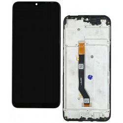 Дисплей Tecno Spark 8P (KG7N), із сенсорним екраном (дисплейний модуль), з рамкою, чорний Дисплей Tecno Spark 8P (KG7N), із сенсорним екраном (дисплейний модуль), з рамкою, чорний
