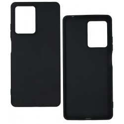 Чехол для Xiaomi Redmi Note 12 Pro 5G/Xiaomi Poco X5 Pro 5G, Black Matt( Joy), матовый силикон, черный
