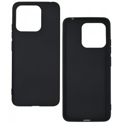 Чохол для Xiaomi Redmi 12C, Black Matt (Joy), матовий силікон, чорний