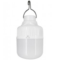 Лампа для кемпінгу 10Вт акумуляторна з USB-зарядкою та гачком, Підвісний аварійний ліхтар