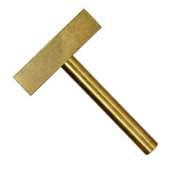 Жало Т-образное для пайки гибких анизотропных шлейфов к ЖК-дисплею, ширина: 34мм, Ø 6мм Жало Т-образное для пайки гибких анизотропных шлейфов к ЖК-дисплею, ширина: 34мм, Ø 6мм