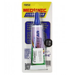 Паяльная маска Mechanic YM56, черная, 15 мл, ультрафиолетовая