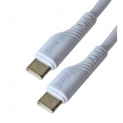 Кабель Type-C - Type-C, Hoco X97 Crystal color 60W Silicone, 3A, круглий, 1 метр Кабель Type-C - Type-C, Hoco X97 Crystal color 60W Silicone, 3A, круглий, 1 метр