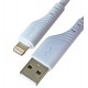 Кабель Lightning - USB, Hoco X97 Crystal color Silicone, 2.4A, круглий, 1 метр