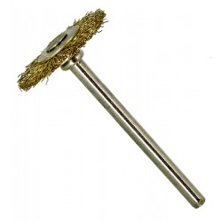 Щітка-крацювання латунна для мікродрилі, 25мм