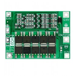 BMS Контролер заряду-розряду 3-х Li-Ion 18650, HX-3S-60A, 12В, 60А, enhanced BMS Контролер заряду-розряду 3-х Li-Ion 18650, HX-3S-60A, 12В, 60А, enhanced