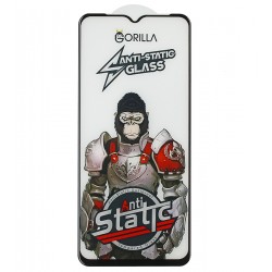 Защитное стекло для Xiaomi Redmi 9A/ 9C/ 10A/ A1/ A2/ Poco C3, Full Glue, Gorilla Anti-Static, 0.3 мм, чёрное