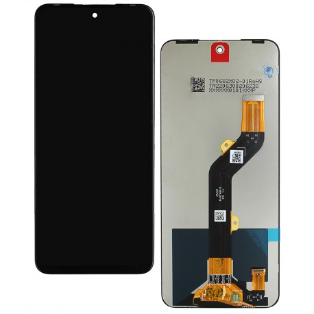 Дисплей для Infinix Hot 12 Play NFC, чорний, без рамки, оригінал (PRC), X6816D