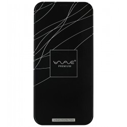 Захисне скло для iPhone 12 Pro Max, 2.5D, WAVE Premium, чорне