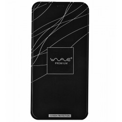 Защитное стекло для iPhone 12, iPhone 12 Pro, 2.5D, WAVE Premium, черное